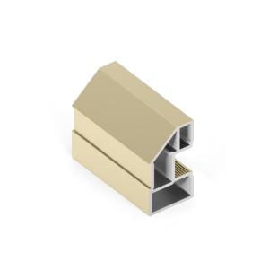 Профиль верт. Avers, L 5400, Золото матовое