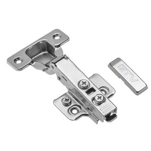 GTV Петля с доводчиком НАКЛАДНАЯ с 3D регулировкой SOLID PLUS, без еврошурупа ZM-DCHC09-3DBEO
